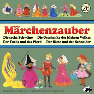 Produktbild Cover - Märchenzauber 26 Die sechs Schwäne - Märchen-Land Hörspielverlag