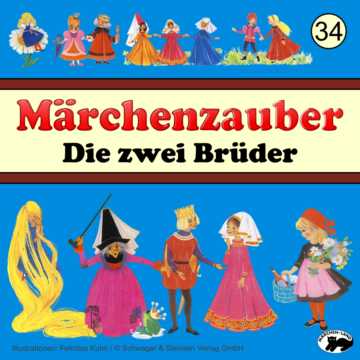 Produktbild Cover - Märchenzauber 34 Die zwei Brüder - Märchen-Land Hörspielverlag