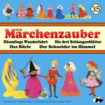 Produktbild Cover - Märchenzauber 35 Däumlings Wanderfahrt - Märchen-Land Hörspielverlag